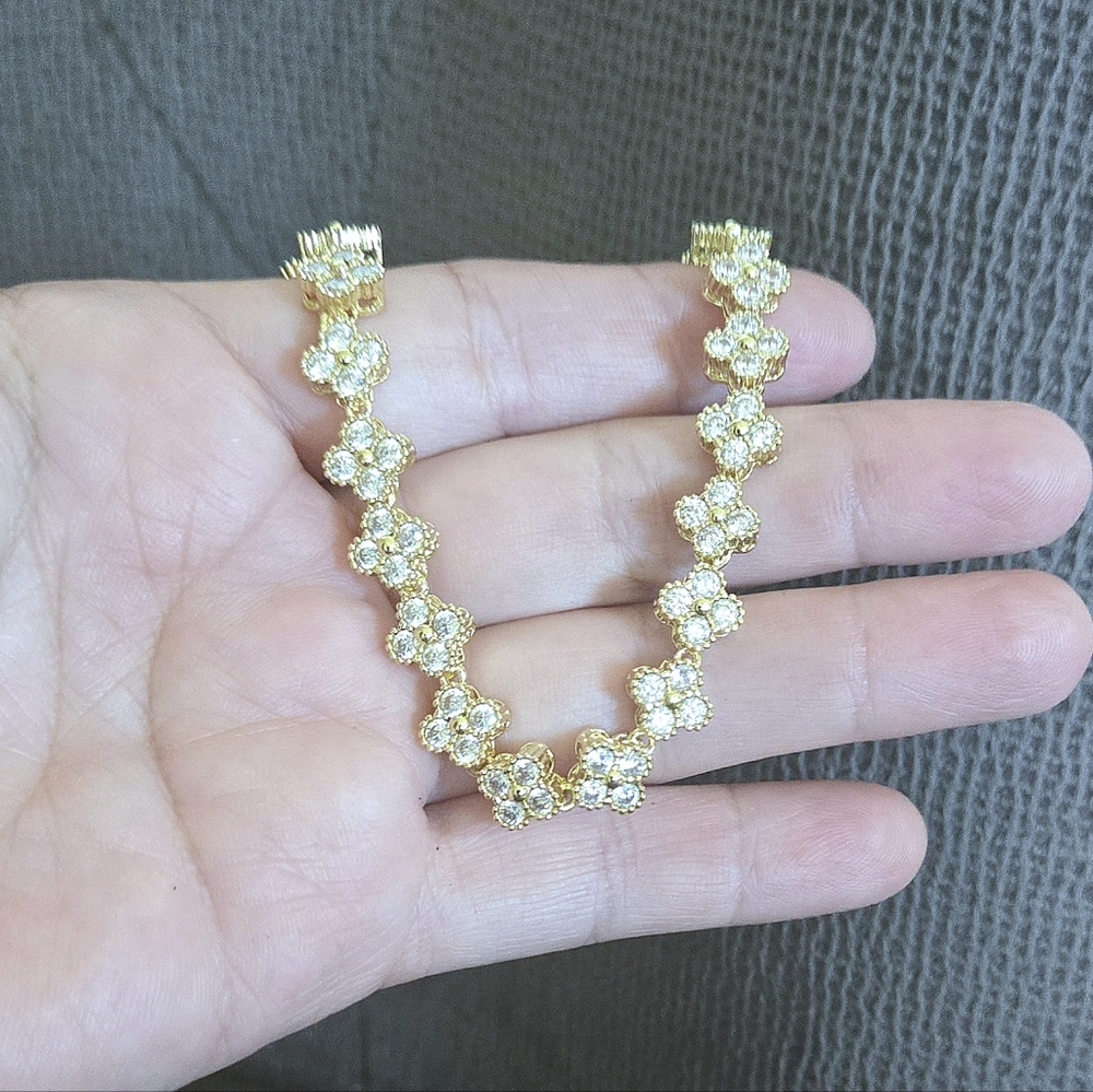 Gemelli👭 "Annie" Gold💛 Clovers🍀 Bracelet - NWT - Picture 16 of 16